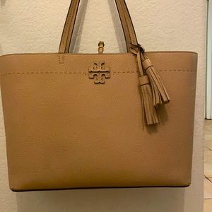 Tory Burch McGraw Tote Devon Sand